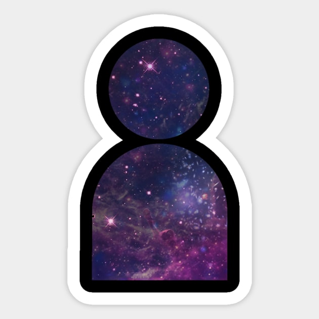 Part of Space Sticker by Dead_Foxx